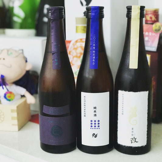 日本清酒 - 新政 2018 頒布会 4月特別版 (1套3支 360ml) - Chillax.hk