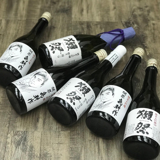 日本清酒 - 獺祭 2018 課島島耕作 純米大吟釀 套裝 6支 720ml - Chillax.hk
