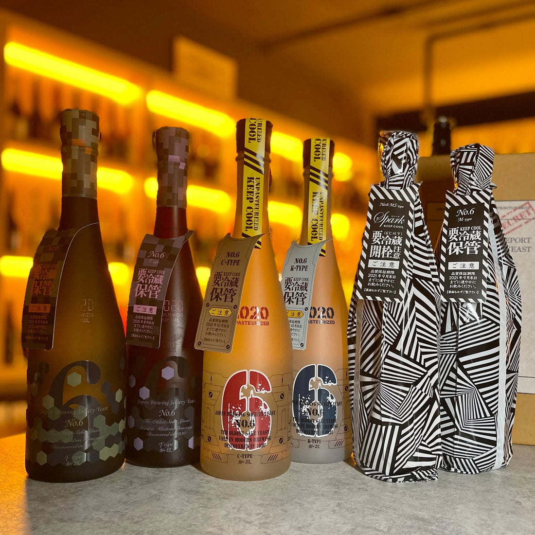 日本清酒 - 新政 2021 頒布会 4-6月特別版 (全套6支 720ml) - Chillax.hk