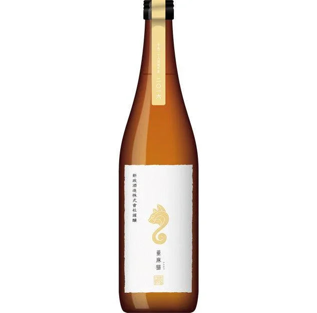 日本清酒 - 新政 亜麻猫 あまねこ 特別純米酒 720ml - Chillax.hk