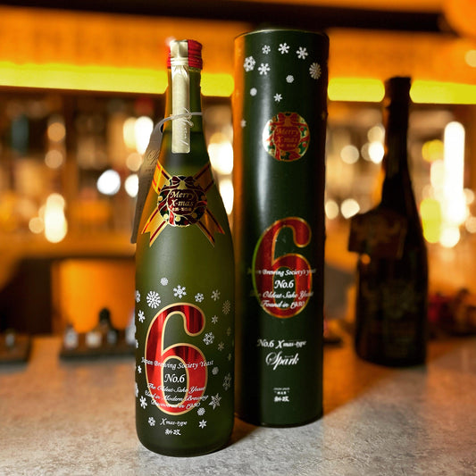 日本清酒 - 新政 No.6 2020 Xmas-Type Sparkling 純米大吟釀 (年度限定) 720ml - Chillax.hk